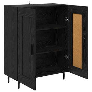 Πλαϊνό γραφείο Μαύρη Οξυά 69,5 x 34 x 90 εκ. - Pakobazaar