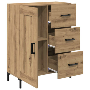 Πλαϊνό γραφείο με συρτάρι artisan δρυς 69.5 x 34 x 90 εκ. - Pakobazaar