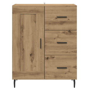 Πλαϊνό γραφείο με συρτάρι Artisan Oak 69,5 x 34 x 90 εκ. - Pakobazaar