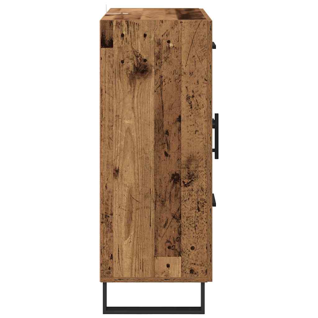 Πλαϊνό γραφείο με συρτάρι Παλιό Ξύλο 69,5 x 34 x 90 εκ. - Pakobazaar