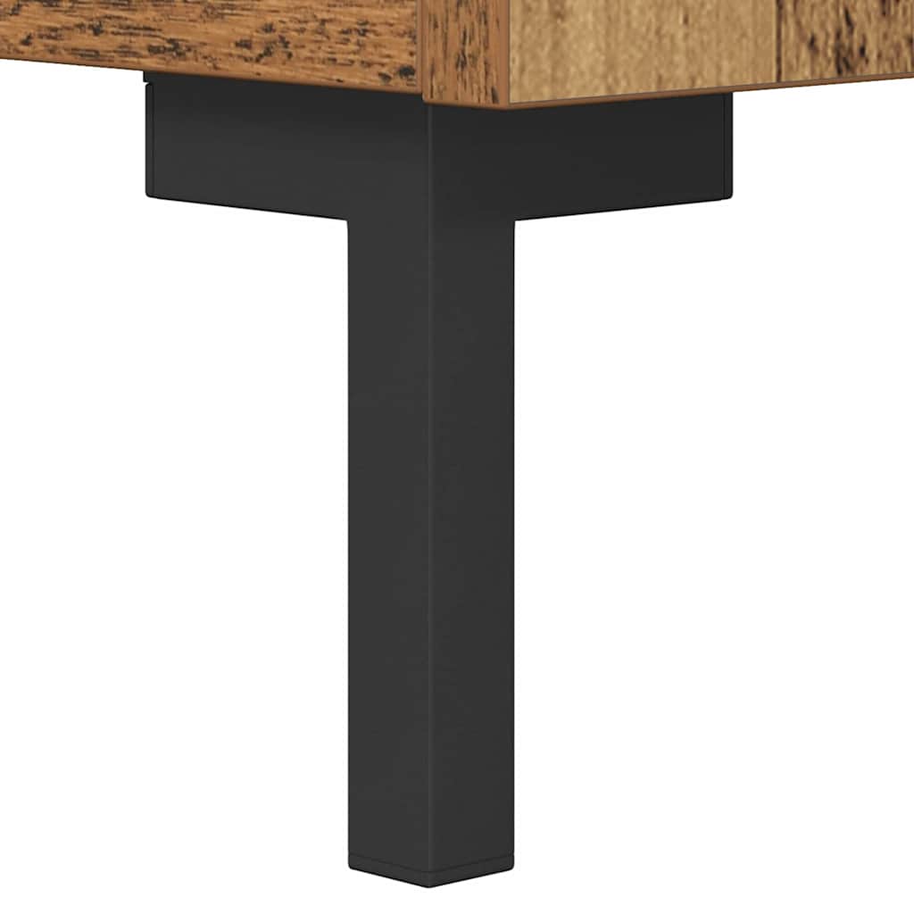 Πλαϊνό γραφείο Olden Παλιό Ξύλο 34,5 x 34 x 90 εκ. - Pakobazaar