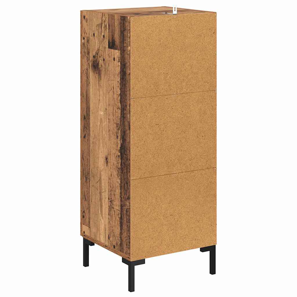 Πλαϊνό γραφείο Olden Παλιό Ξύλο 34,5 x 34 x 90 εκ. - Pakobazaar