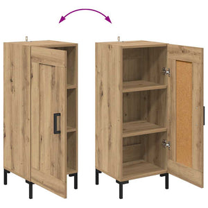 Πλαϊνό γραφείο Olden Artisan Oak 34,5 x 34 x 90 εκ. - Pakobazaar