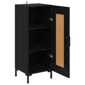 Πλαϊνό γραφείο Olden Μαύρη Οξυά 34,5 x 34 x 90 εκ. - Pakobazaar