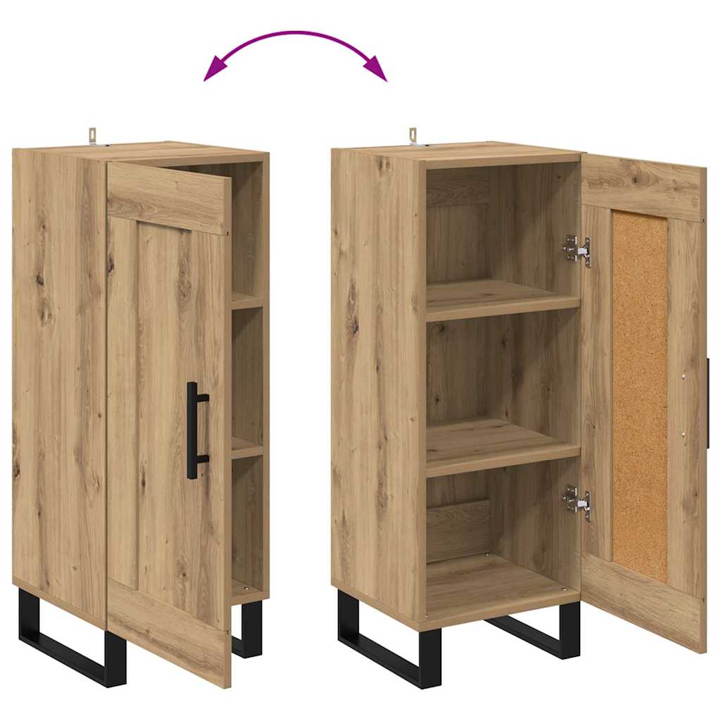 Πλαϊνό γραφείο Artisan Oak 34,5 x 34 x 90 εκ. - Pakobazaar