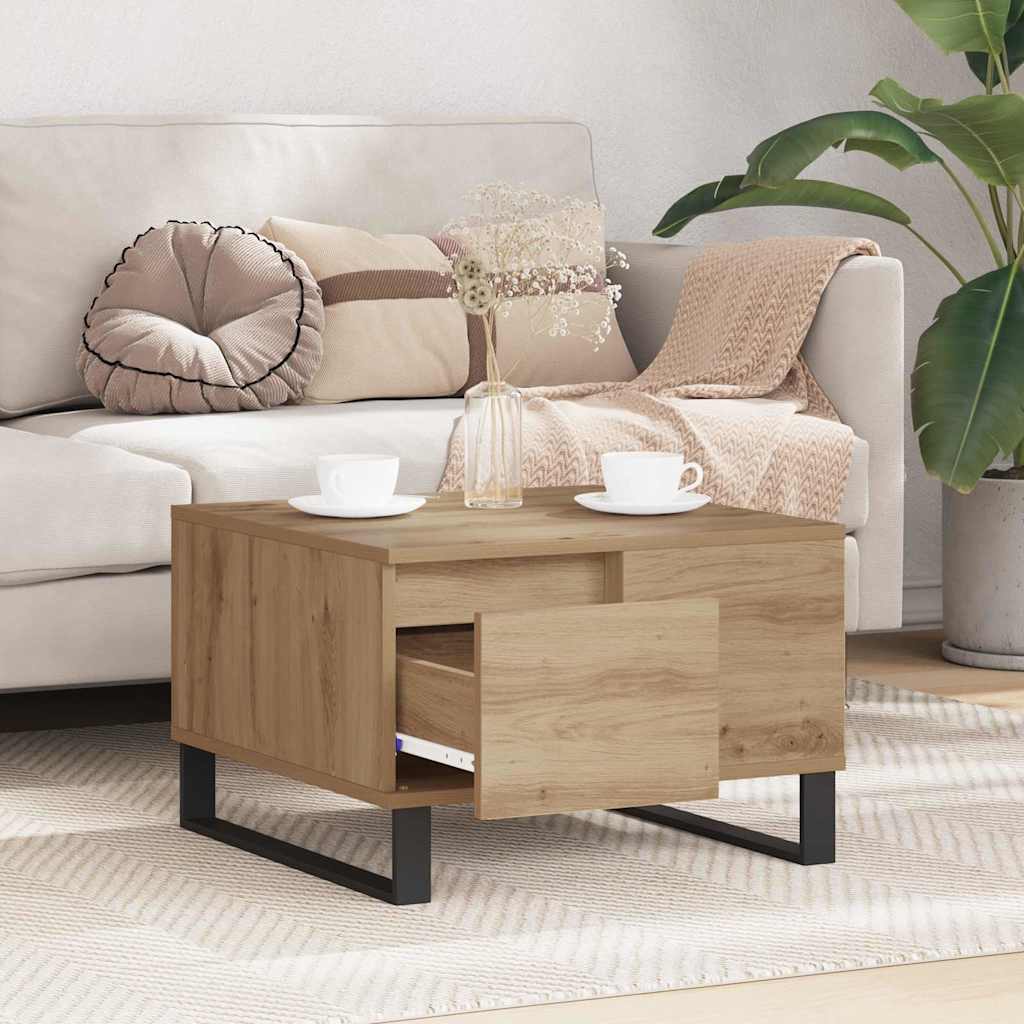 Τραπεζάκι σαλονιού Artisan Oak 55 x 55 x 36,5 εκ