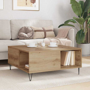 Τραπεζάκι σαλονιού Artisan Oak 80 x 80 x 36,5 εκ