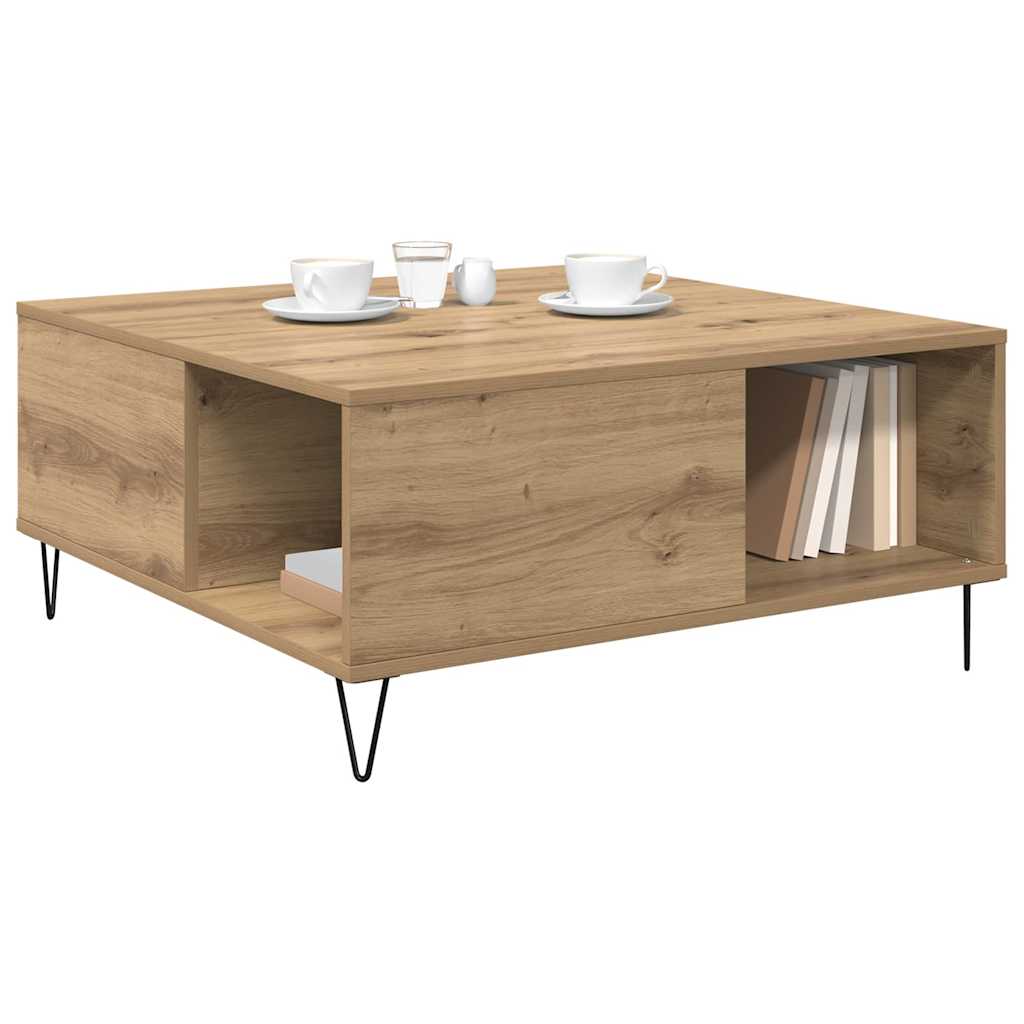 Τραπεζάκι σαλονιού Artisan Oak 80 x 80 x 36,5 εκ
