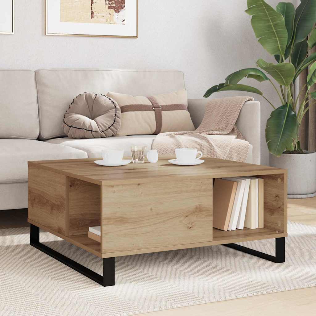Τραπεζάκι σαλονιού Artisan Oak 80 x 80 x 36,5 εκ