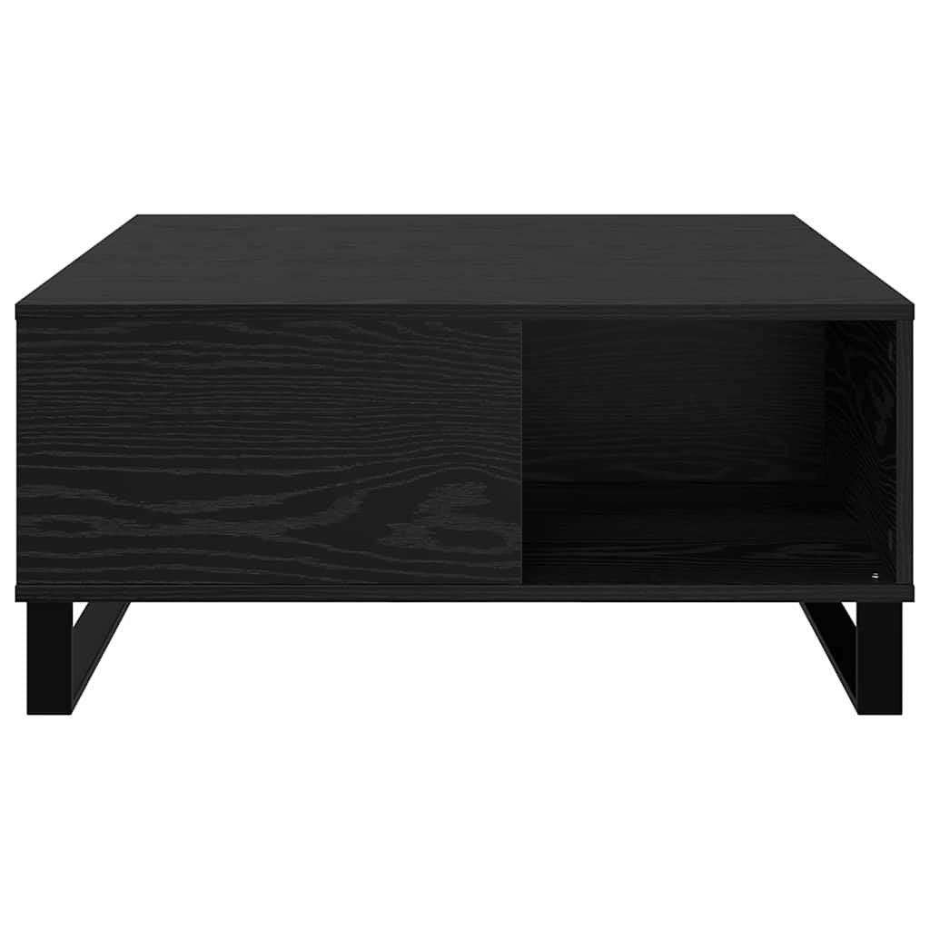 Τραπεζάκι σαλονιού Μαύρη Οξυά 80 x 80 x 36,5 εκ - Pakobazaar