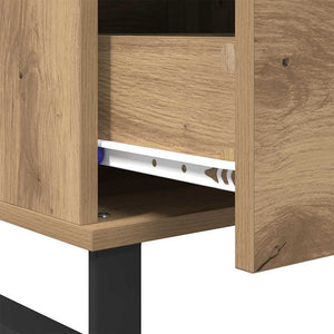 Τραπεζάκι σαλονιού με συρτάρι Artisan Oak 90 x 50 x 36,5 εκ - Pakobazaar