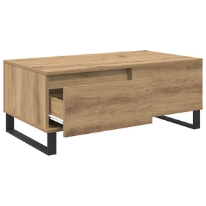 Τραπεζάκι σαλονιού με συρτάρι Artisan Oak 90 x 50 x 36,5 εκ - Pakobazaar