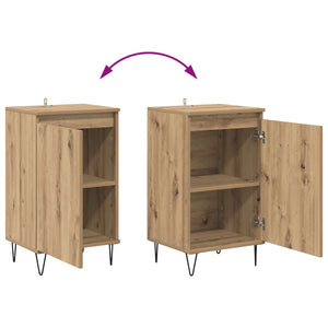 Πλαϊνό γραφείο Artisan Oak 40 x 35 x 70 εκ. Επεξεργασμένο ξύλο - Pakobazaar