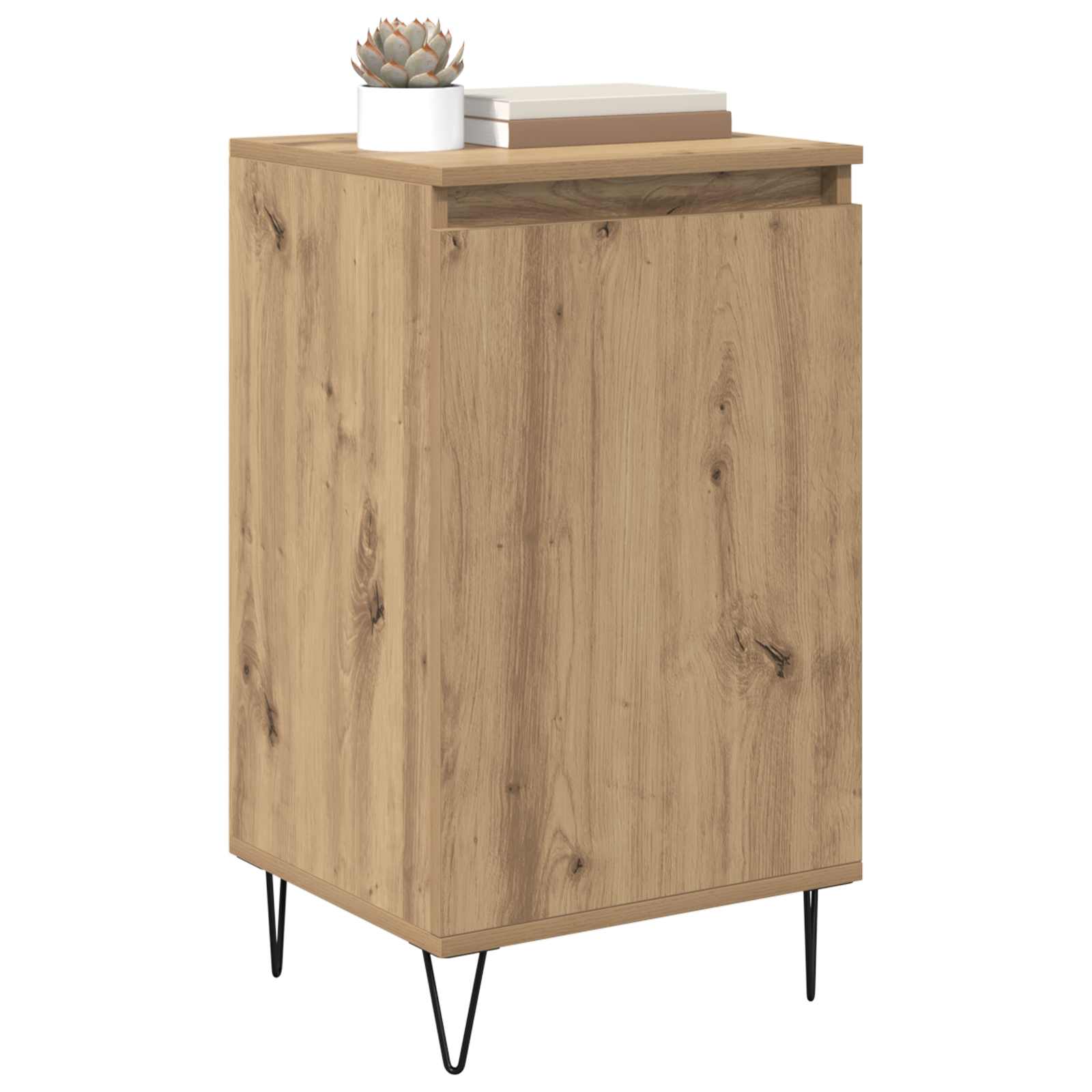Πλαϊνό γραφείο Artisan Oak 40 x 35 x 70 εκ. Επεξεργασμένο ξύλο - Pakobazaar