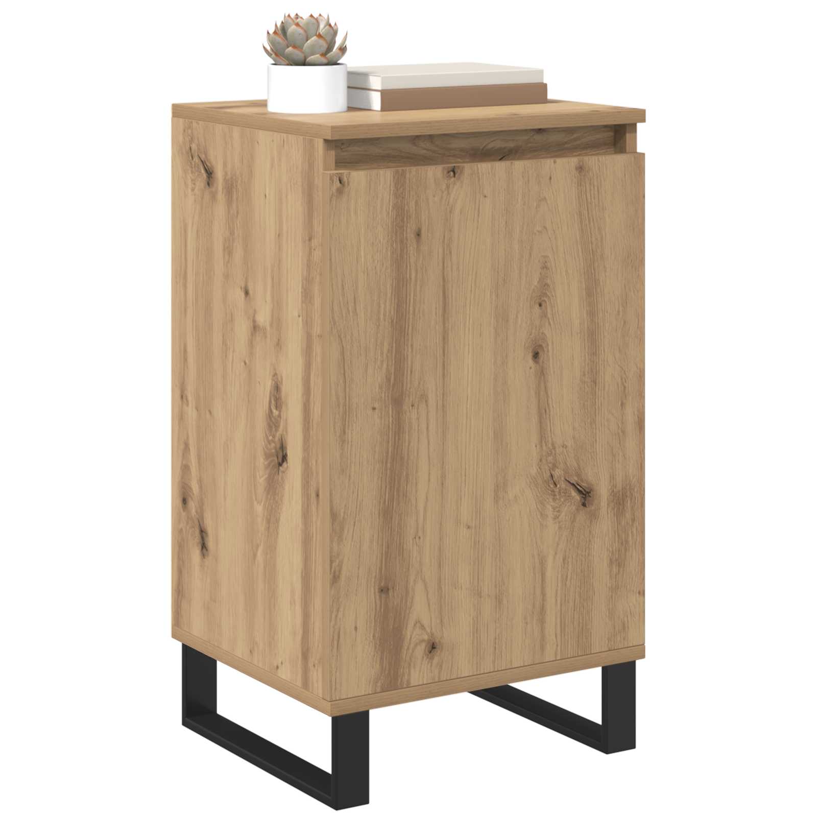 Πλαϊνό γραφείο Artisan Oak 40 x 35 x 70 εκ. Επεξεργασμένο ξύλο - Pakobazaar