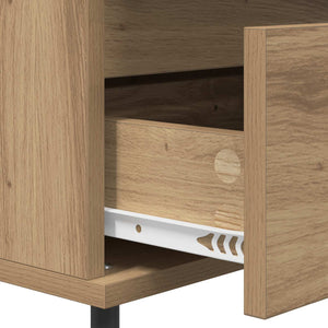 Πλαϊνό γραφείο artisan δρυς 35 x 40 x 70 εκ. Επεξεργασμένο ξύλο - Pakobazaar