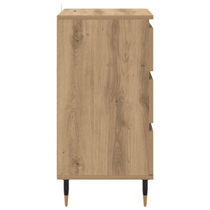 Πλαϊνό γραφείο artisan δρυς 35 x 40 x 70 εκ. Επεξεργασμένο ξύλο - Pakobazaar