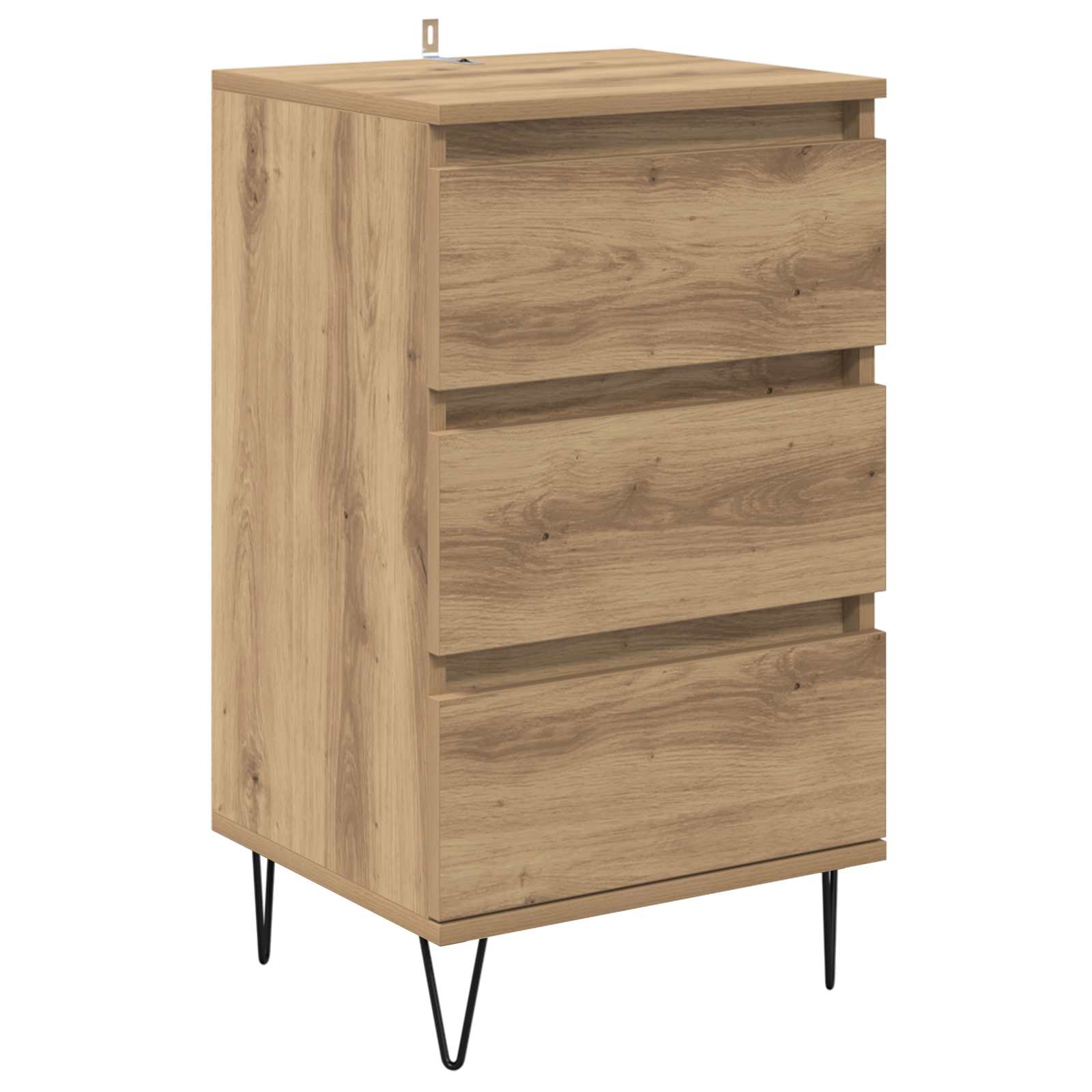 Πλαϊνό γραφείο με συρτάρι Artisan Oak 40 x 35 x 70 εκ. - Pakobazaar