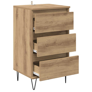 Πλαϊνό γραφείο με συρτάρι Artisan Oak 40 x 35 x 70 εκ. - Pakobazaar