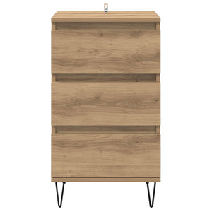 Πλαϊνό γραφείο με συρτάρι Artisan Oak 40 x 35 x 70 εκ. - Pakobazaar