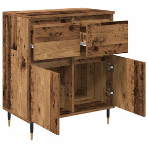 Πλαϊνό γραφείο με συρτάρι Παλιό Ξύλο 60 x 35 x 70 cm - Pakobazaar