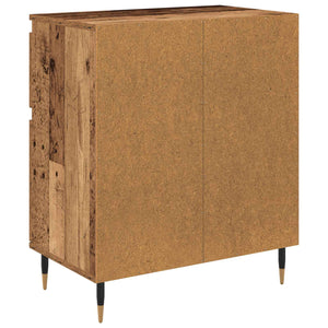 Πλαϊνό γραφείο με συρτάρι Παλιό Ξύλο 60 x 35 x 70 cm - Pakobazaar