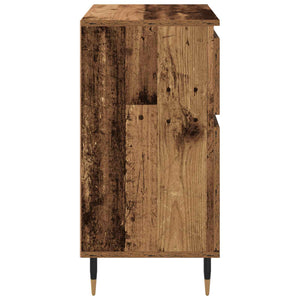 Πλαϊνό γραφείο με συρτάρι Παλιό Ξύλο 60 x 35 x 70 cm - Pakobazaar