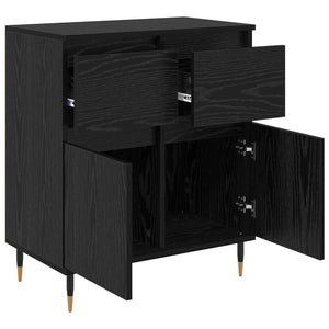 Πλαϊνό γραφείο με συρτάρι Μαύρη Οξυά 60 x 35 x 70 cm - Pakobazaar