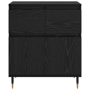 Πλαϊνό γραφείο με συρτάρι Μαύρη Οξυά 60 x 35 x 70 cm - Pakobazaar