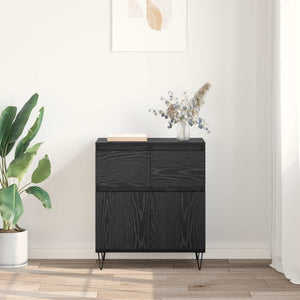 Πλαϊνό γραφείο με συρτάρι Μαύρη Οξυά 60 x 35 x 70 cm - Pakobazaar