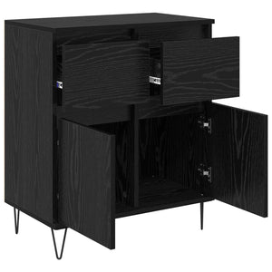 Πλαϊνό γραφείο με συρτάρι Μαύρη Οξυά 60 x 35 x 70 cm - Pakobazaar