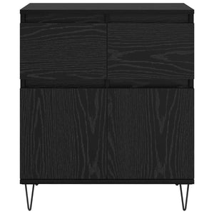 Πλαϊνό γραφείο με συρτάρι Μαύρη Οξυά 60 x 35 x 70 cm - Pakobazaar