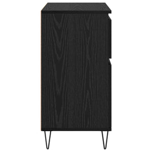 Πλαϊνό γραφείο με συρτάρι Μαύρη Οξυά 60 x 35 x 70 cm - Pakobazaar