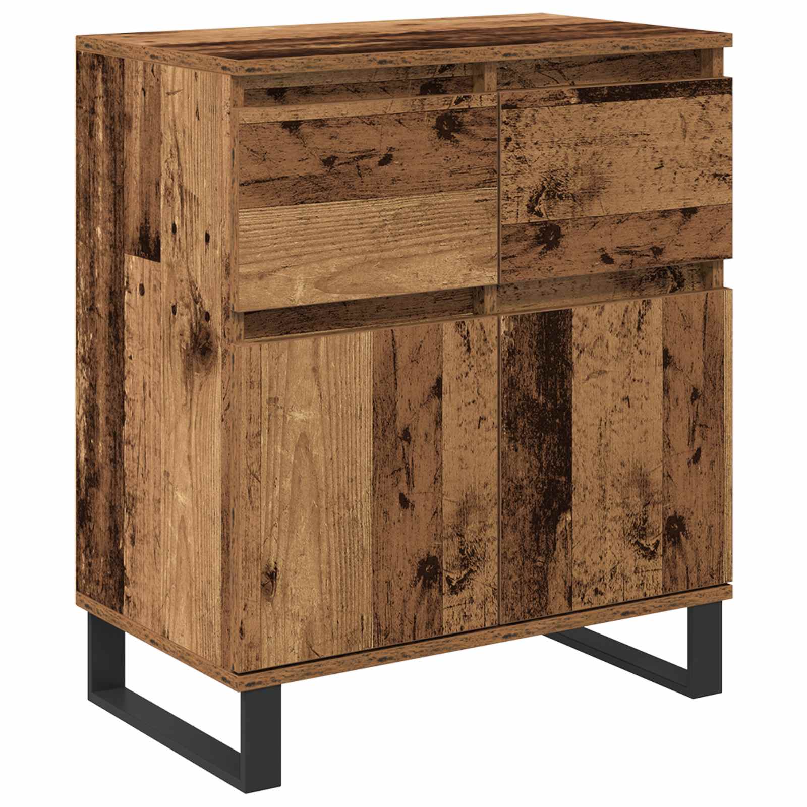 Πλαϊνό γραφείο με συρτάρι Παλιό Ξύλο 60 x 35 x 70 cm - Pakobazaar