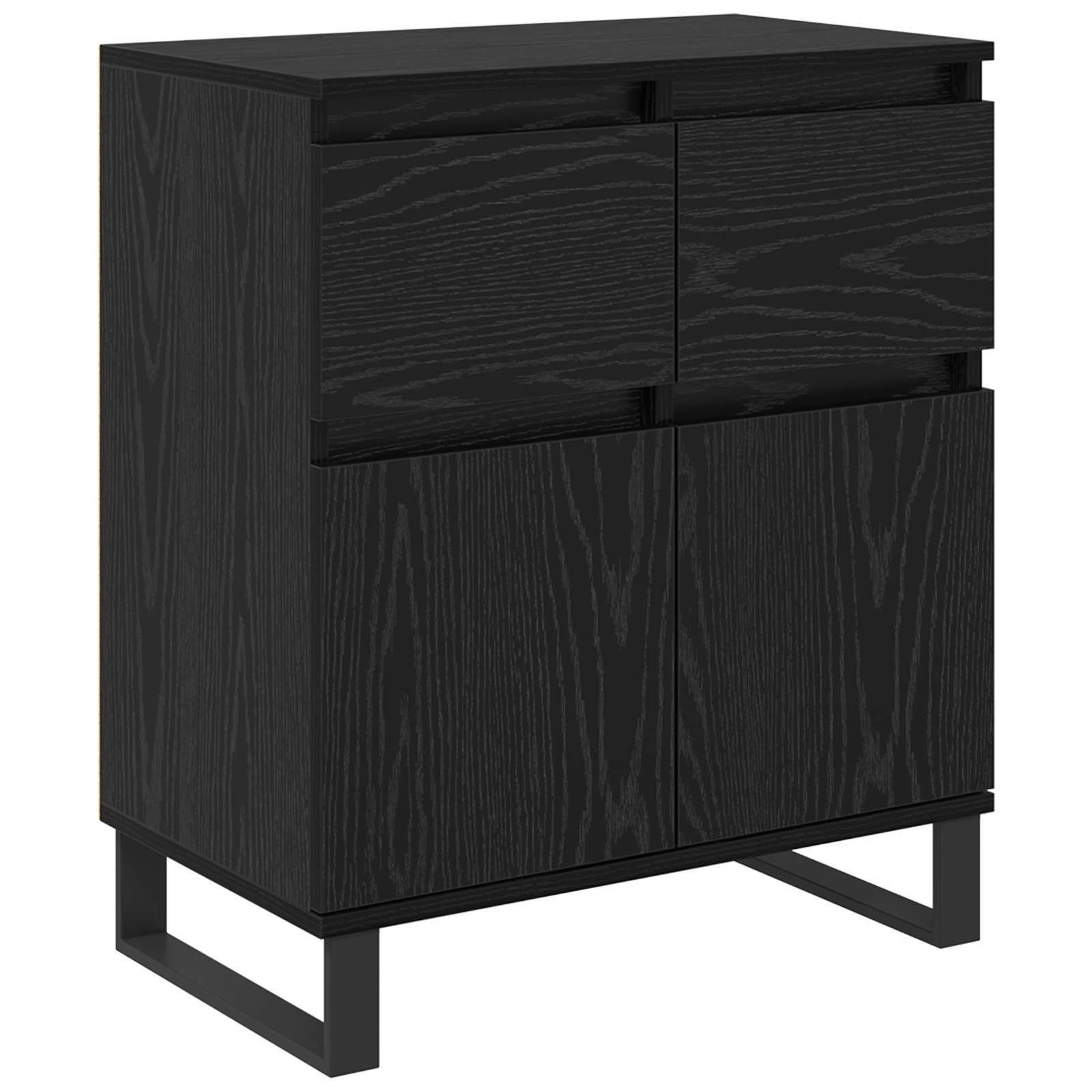 Πλαϊνό γραφείο με συρτάρι Μαύρη Οξυά 60 x 35 x 70 cm - Pakobazaar