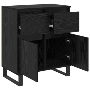 Πλαϊνό γραφείο με συρτάρι Μαύρη Οξυά 60 x 35 x 70 cm - Pakobazaar