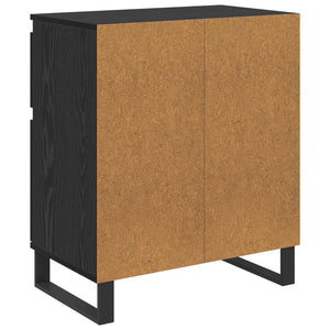 Πλαϊνό γραφείο με συρτάρι Μαύρη Οξυά 60 x 35 x 70 cm - Pakobazaar