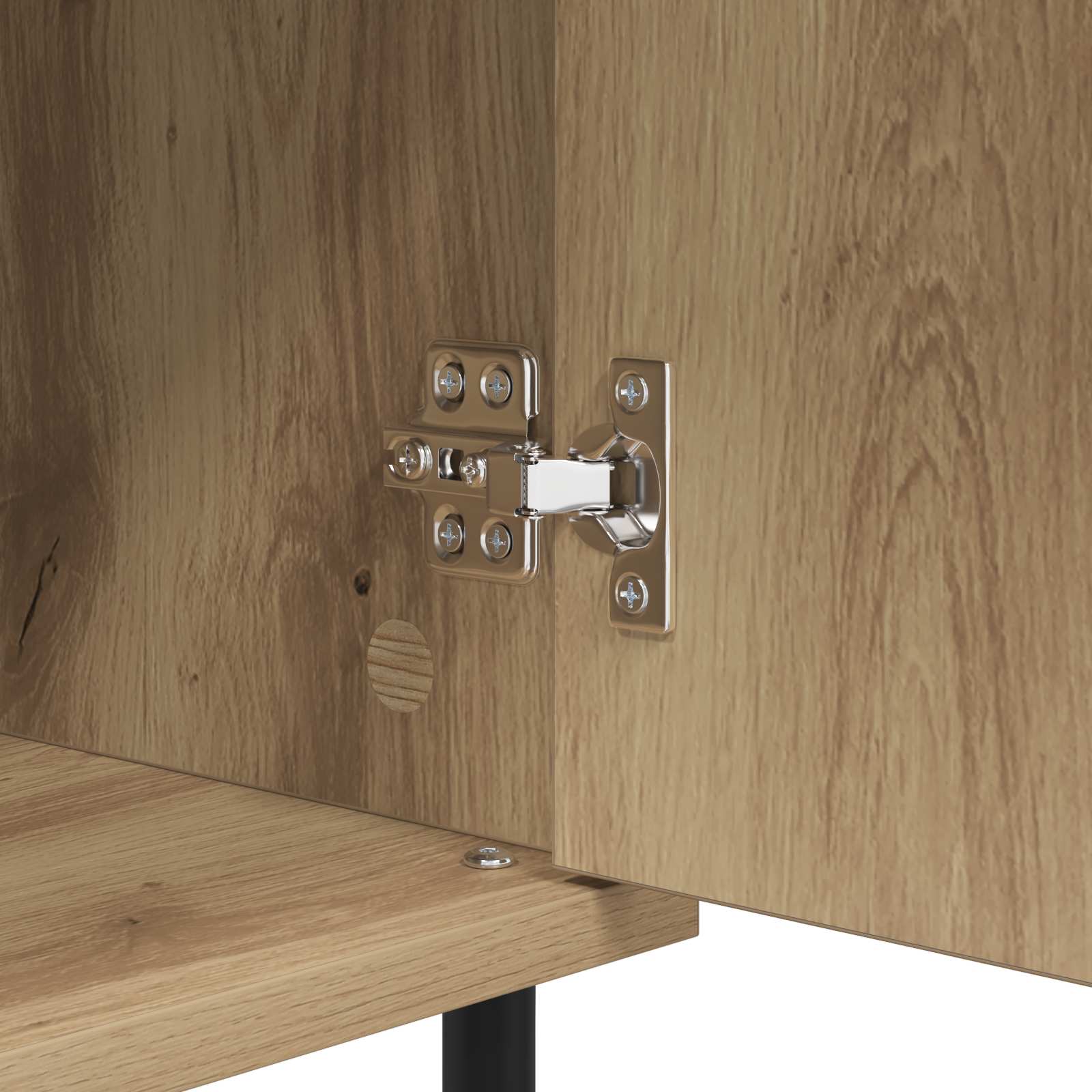 Πλαϊνό γραφείο με συρτάρι Artisan Oak 40 x 35 x 70 εκ. - Pakobazaar