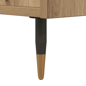 Πλαϊνό γραφείο με συρτάρι Artisan Oak 40 x 35 x 70 εκ. - Pakobazaar