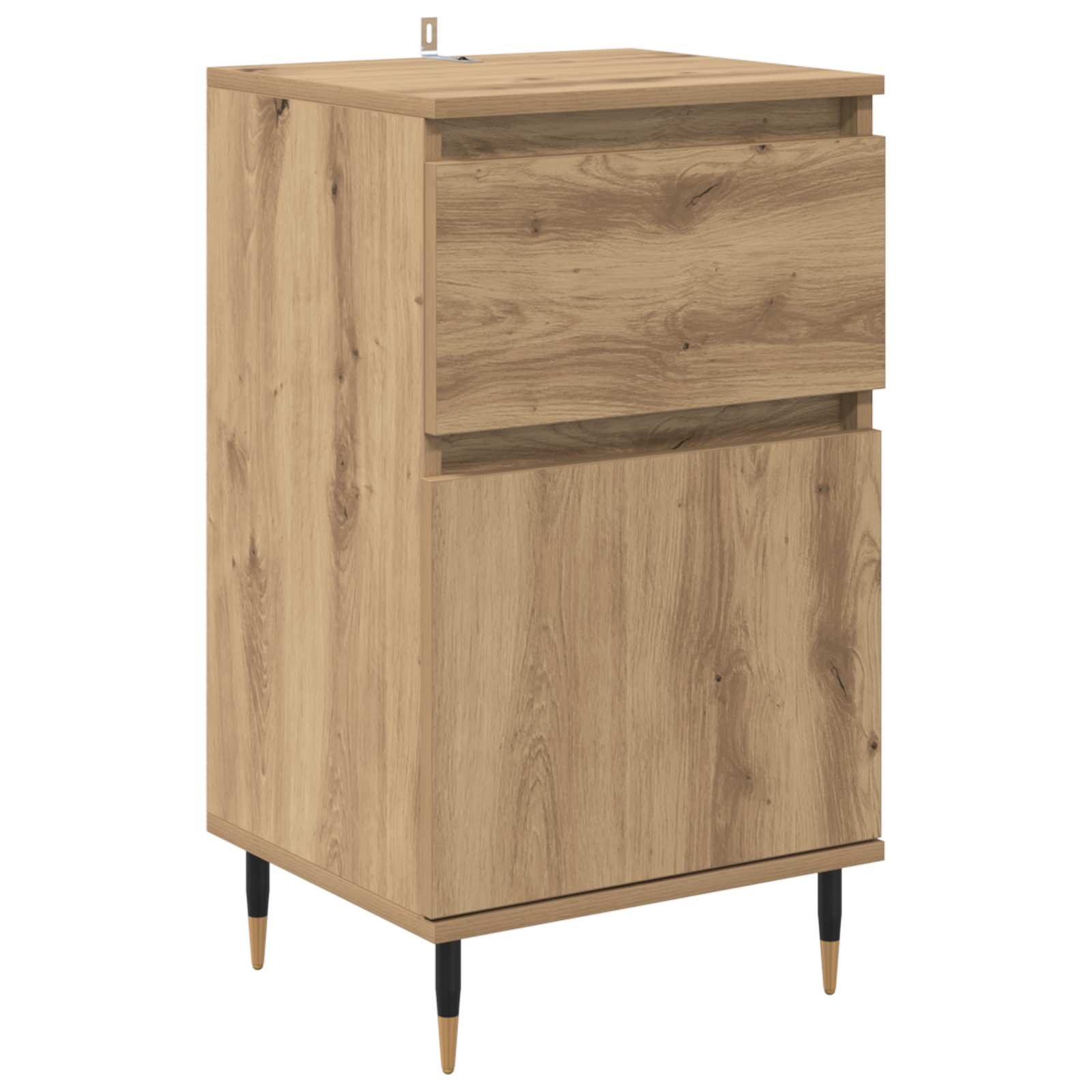 Πλαϊνό γραφείο με συρτάρι Artisan Oak 40 x 35 x 70 εκ. - Pakobazaar