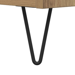 Πλαϊνό γραφείο artisan δρυς 35 x 40 x 70 εκ. Επεξεργασμένο ξύλο - Pakobazaar