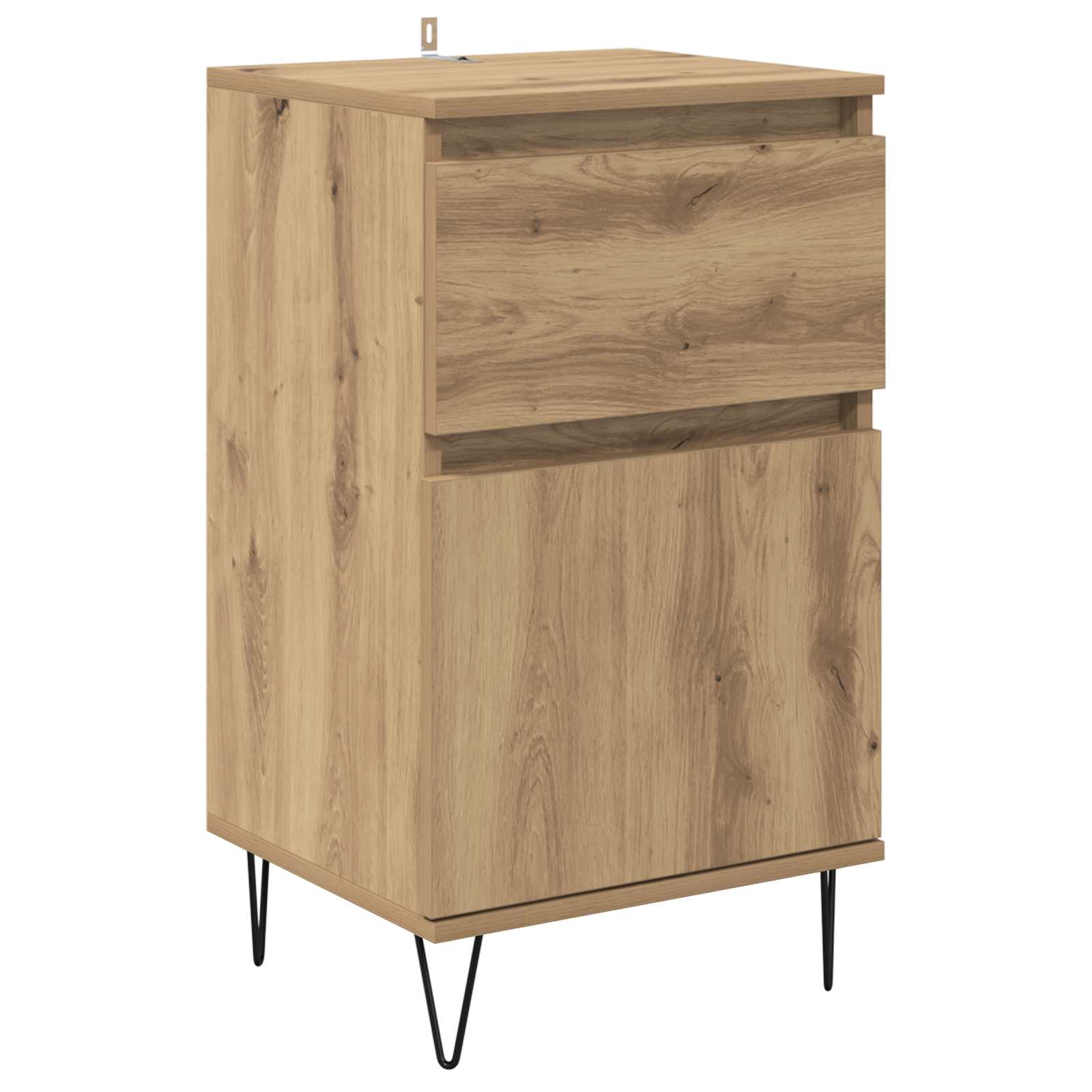 Πλαϊνό γραφείο artisan δρυς 35 x 40 x 70 εκ. Επεξεργασμένο ξύλο - Pakobazaar