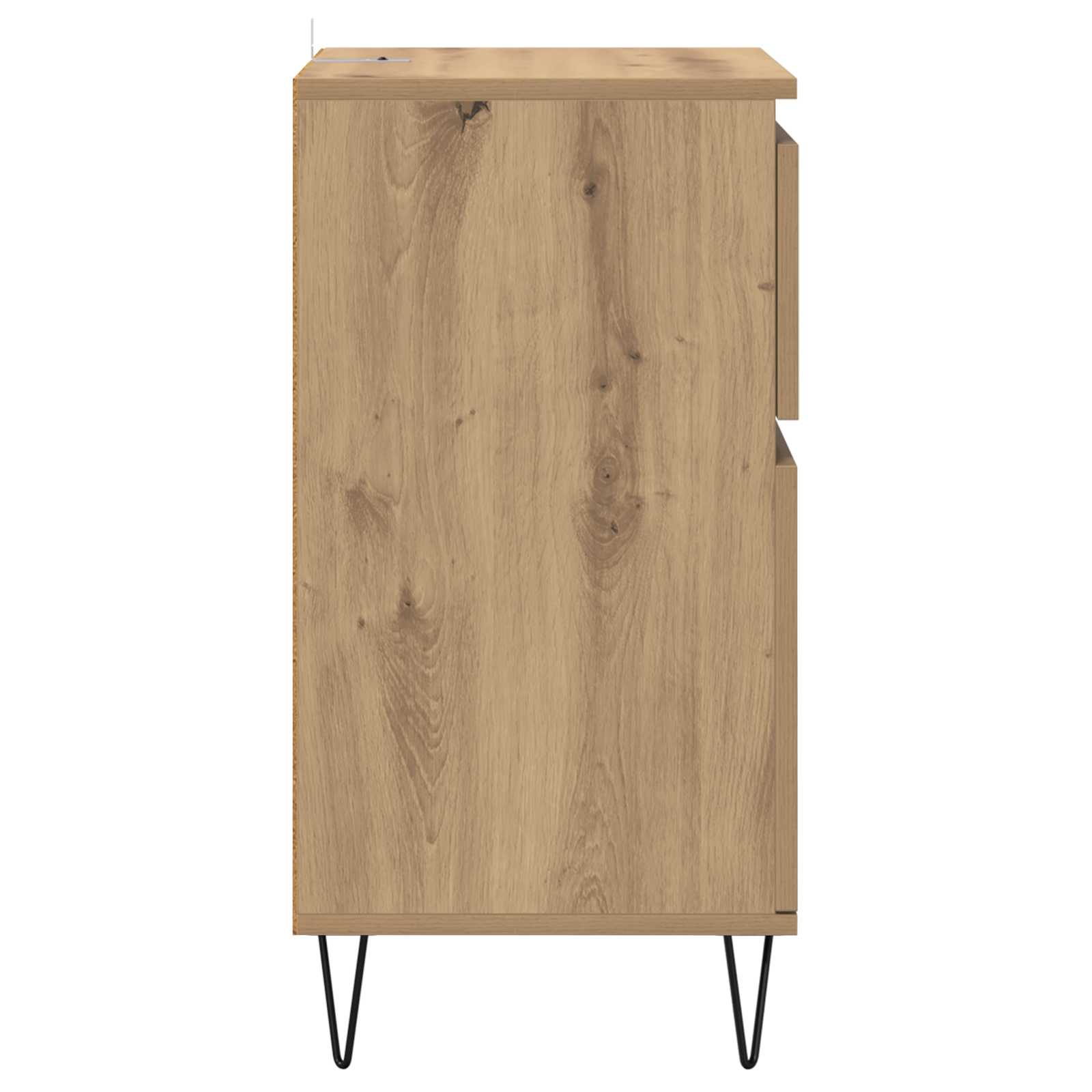 Πλαϊνό γραφείο artisan δρυς 35 x 40 x 70 εκ. Επεξεργασμένο ξύλο - Pakobazaar