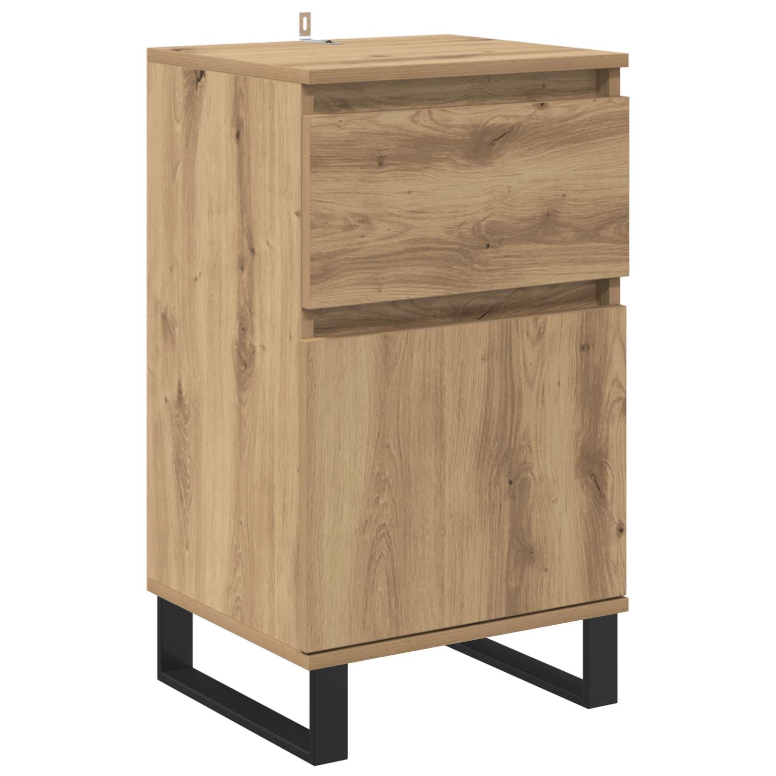 Πλαϊνό γραφείο artisan δρυς 35 x 40 x 70 εκ. Επεξεργασμένο ξύλο - Pakobazaar