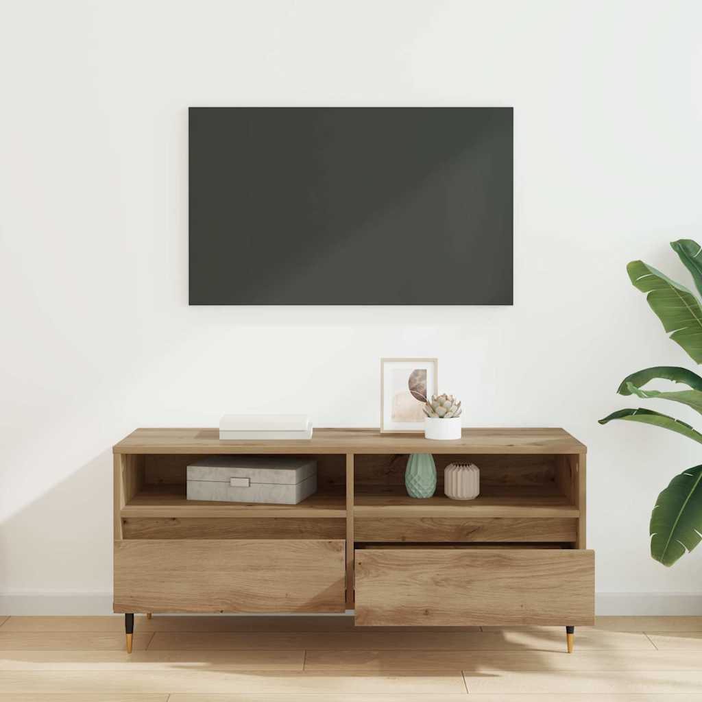 Ντουλάπι TV με συρτάρι Artisan Oak 100 x 34,5 x 44,5 εκ. - Pakobazaar