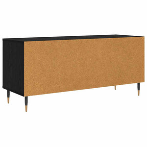 Ντουλάπι TV με συρτάρι Μαύρη Οξυά 100 x 34,5 x 44,5 εκ.