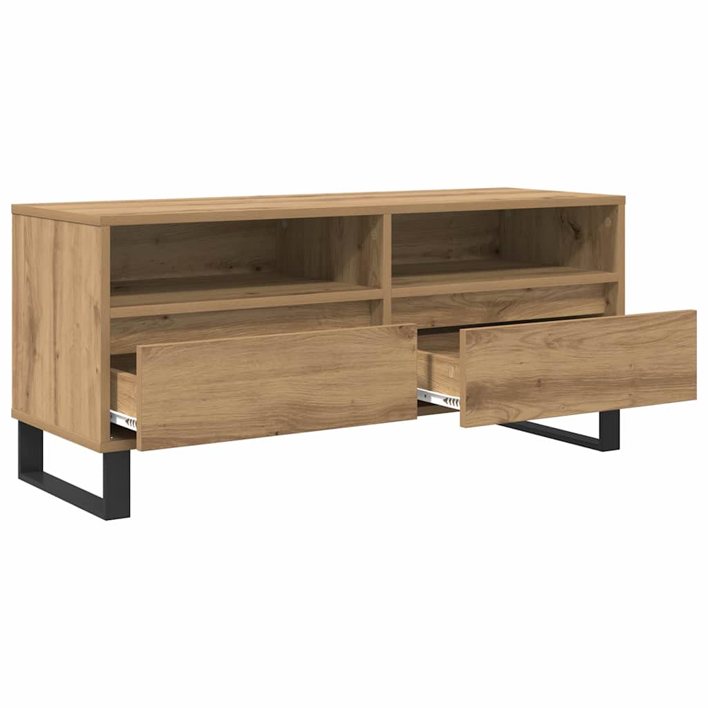 Ντουλάπι TV με συρτάρι Artisan Oak 100 x 34,5 x 44,5 εκ. - Pakobazaar