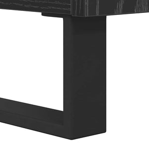 Ντουλάπι TV με συρτάρι Μαύρη Οξυά 100 x 34,5 x 44,5 εκ.