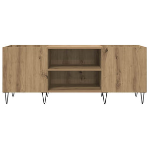 Ντουλάπι δίσκων βινυλίου με ράφι Artisan Oak 121 x 38 x 48 cm - Pakobazaar