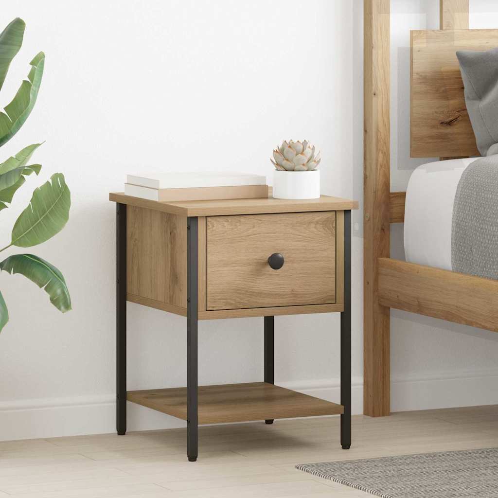 Κομοδίνο Artisan Oak 34 x 35,5 x 45 εκ Επεξεργασμένο ξύλο - Pakobazaar
